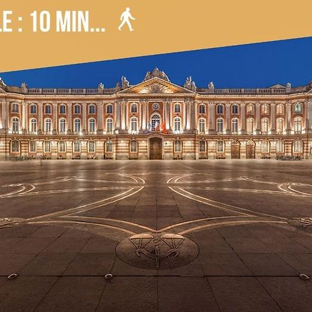 Grand Studio Avec Espace De Travail Toulouse Dış mekan fotoğraf